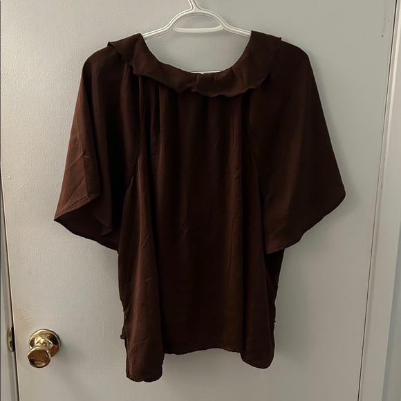 Old Navy Brown Ruffle Top - Picture 11 of 15